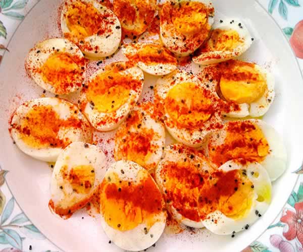 Huevos con Pimenton