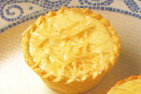 Tartaleta caliente de Crema al Huevo