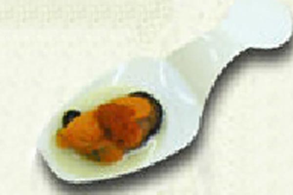 Cucharita de Mejillones escabeche